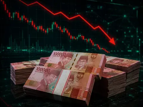 Rupiah Tembus Rekor Terendah Lagi Rp17.650 per Dolar AS