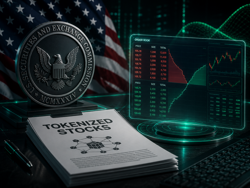 SEC Siapkan Aturan Perdagangan Tokenisasi Saham On-Chain 24/7