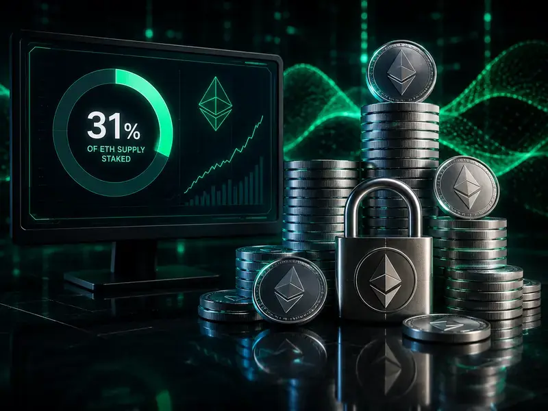 Harga Masih Tertekan, Jumlah Staking Ethereum Justru Tembus 31%