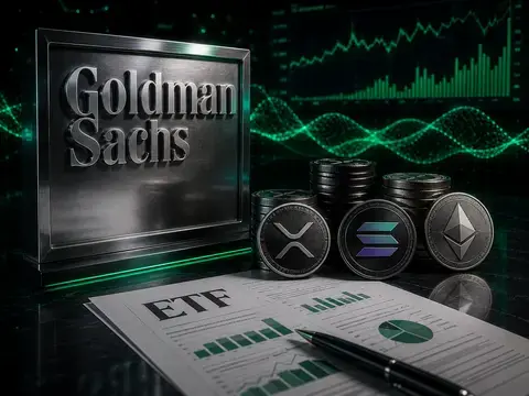 Goldman Sachs Buang Seluruh ETF Solana dan XRP, Pangkas Eksposur Ethereum