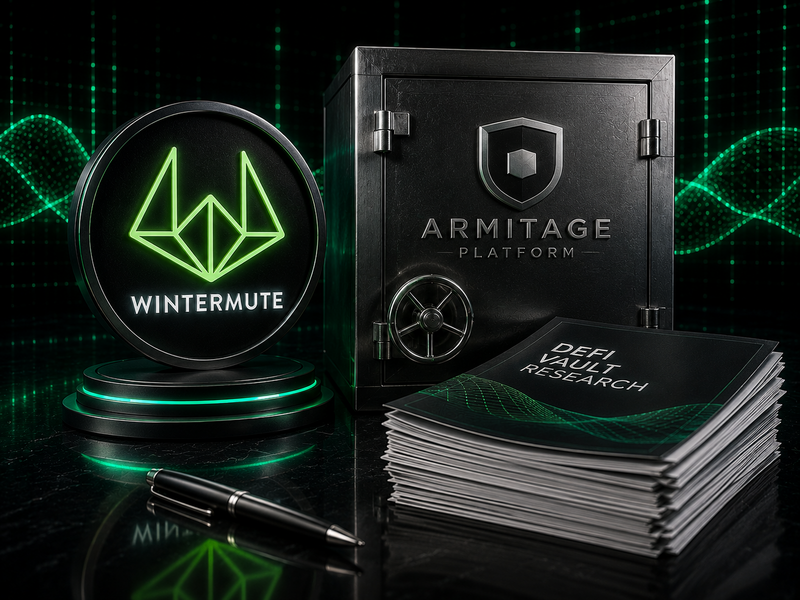 Wintermute Luncurkan Armitage, Platform Vault DeFi Khusus Institusi
