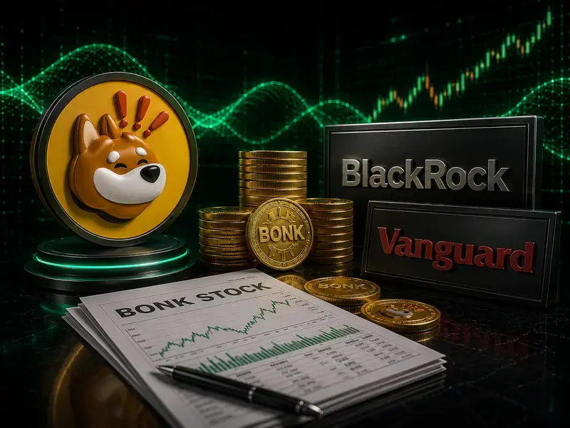 Lirik Sektor Memecoin, BlackRock dan Vanguard Beli Saham Treasury BONK