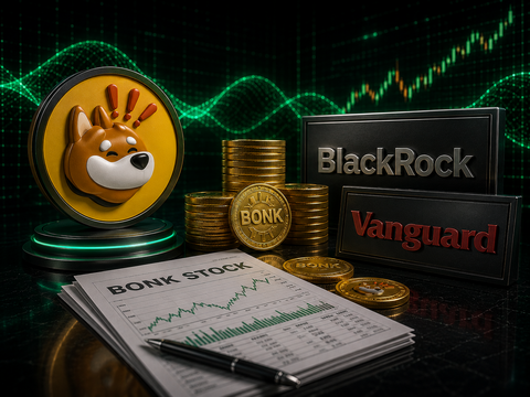 Lirik Sektor Memecoin, BlackRock dan Vanguard Beli Saham Treasury BONK