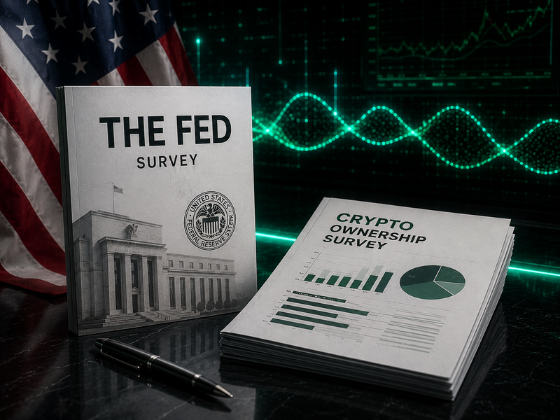 Survei The Fed: 10 Persen Warga Dewasa AS Miliki Kripto Selama 2025