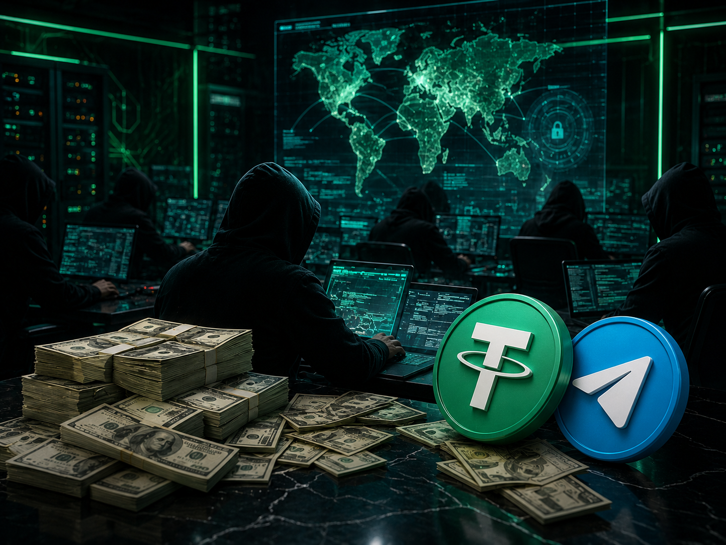 Tether dan Telegram Disebut Jadi Infrastruktur Ekonomi Ilegal Secara Global