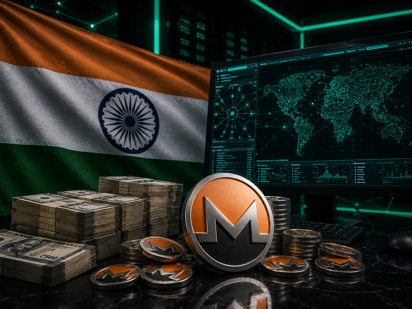 Otoritas India Klaim Bongkar Aktivitas Gelap Gunakan Monero Senilai Rp437 Miliar