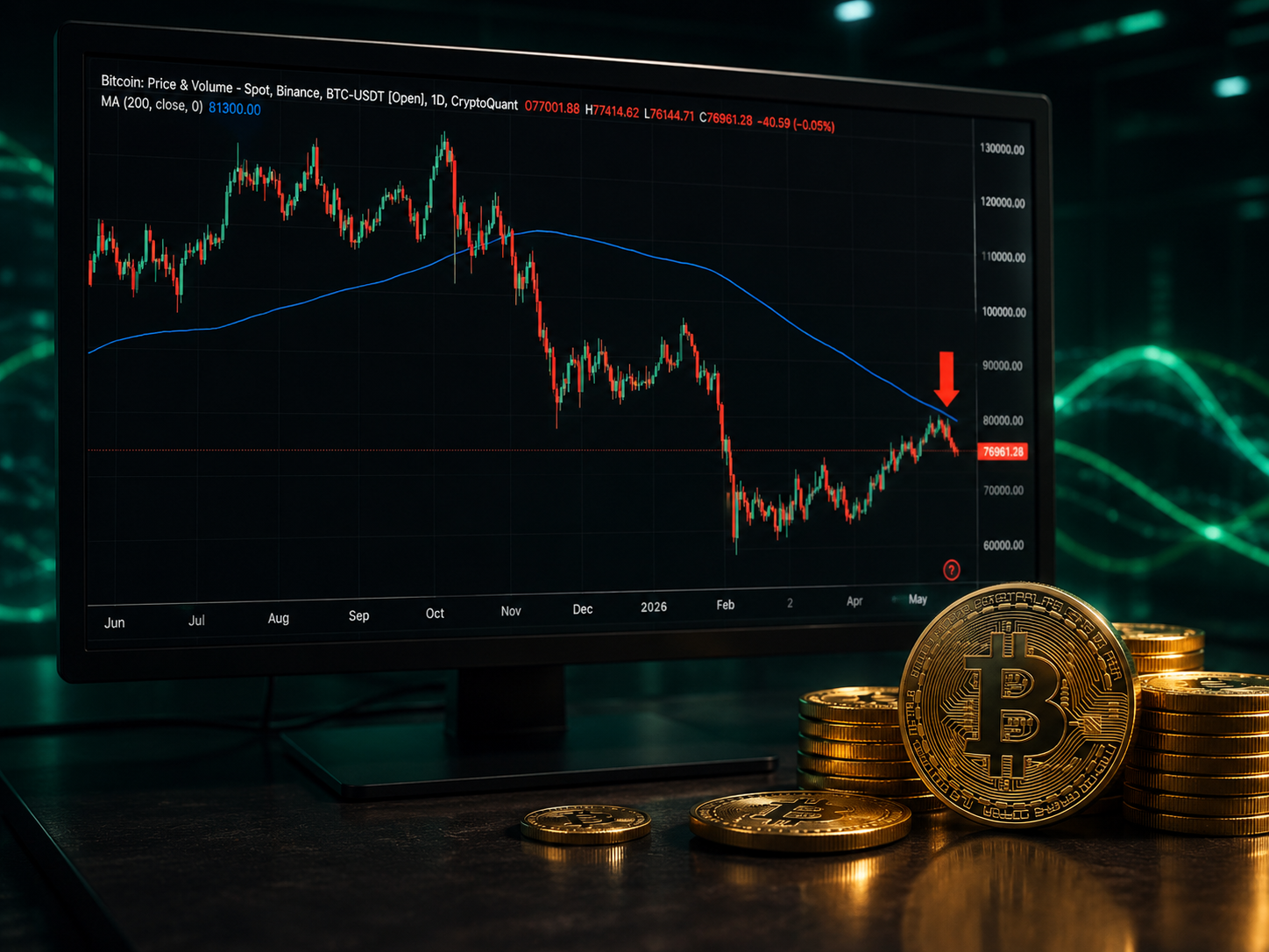 Data CryptoQuant Soroti Pergerakan Harga Bitcoin Mirip Bear Market 2022