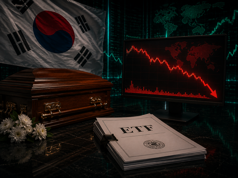 Investasi ETF Kripto dengan Leverage, Perusahaan Pemakaman Korea Selatan Rugi $32,7 Juta