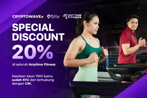 TRIV Group Beri Diskon Spesial 20% di Anytime Fitness Khusus Pengguna