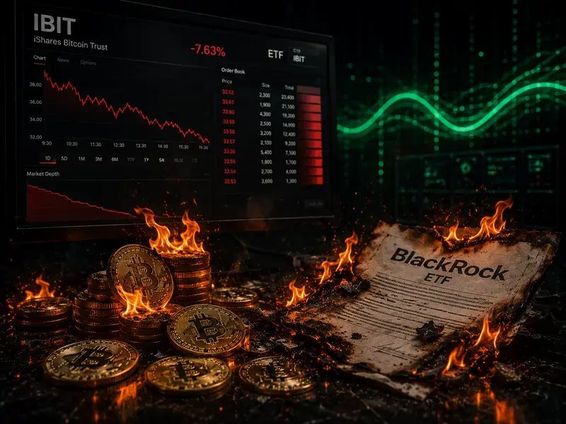 BlackRock Buang IBIT $1,2 Miliar, Bitcoin Drop ke Area $74.500