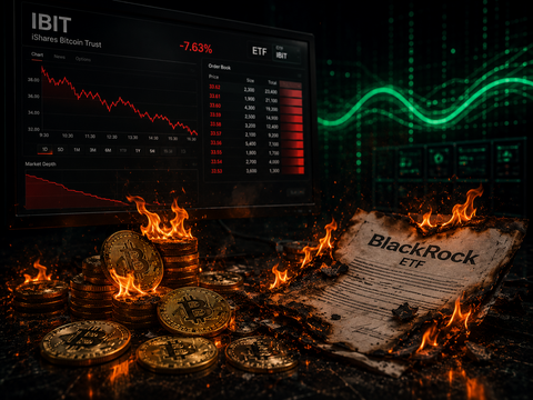 BlackRock Buang IBIT $1,2 Miliar, Bitcoin Drop ke Area $74.000