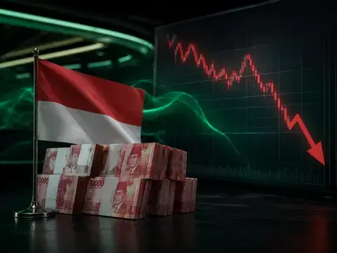 Rupiah Kembali Catat Rekor Terendah di Level Rp17.900
