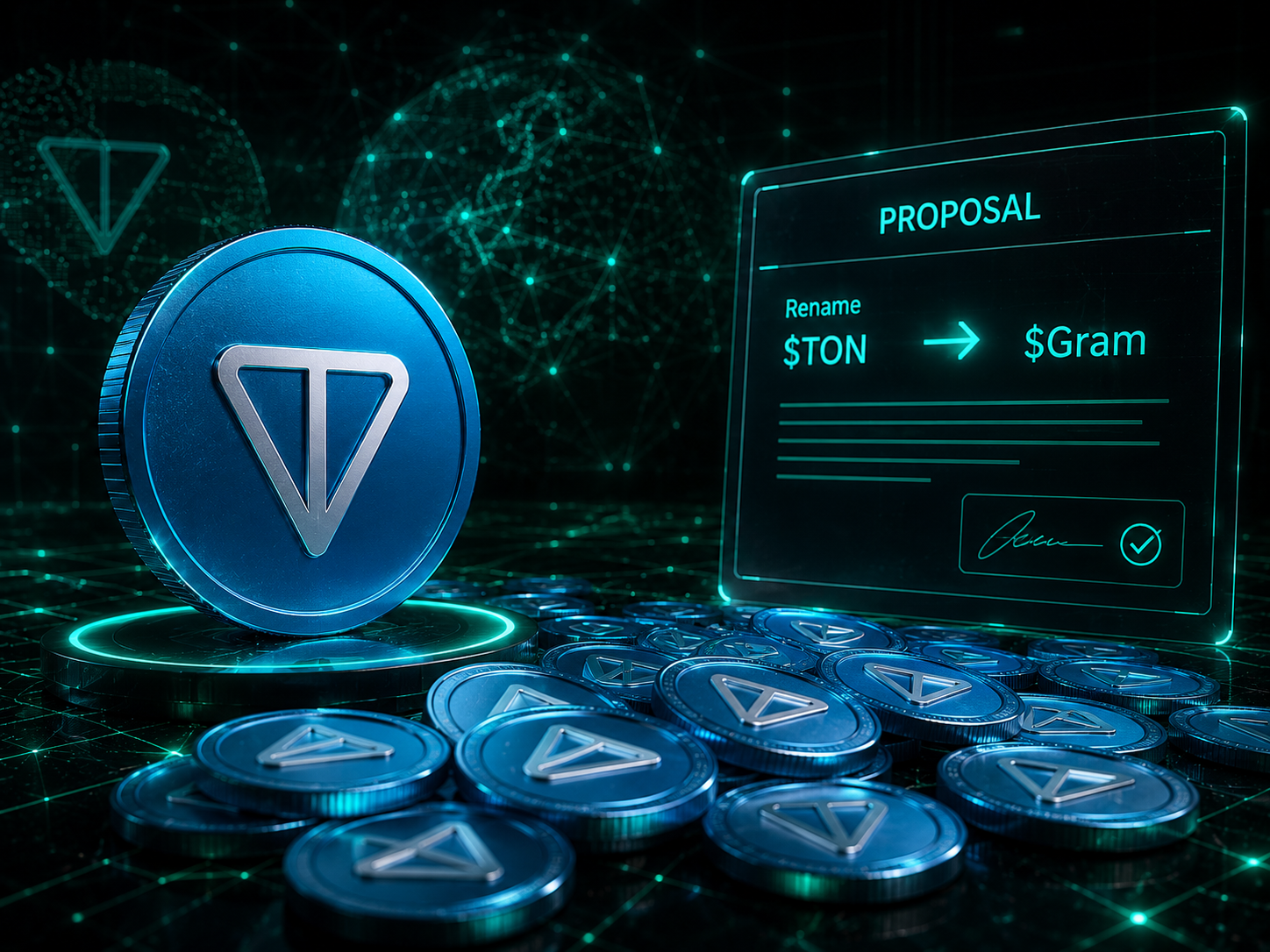 Telegram Ajukan Proposal Rebranding TON Jadi Gram, Harga Token Reli 16%
