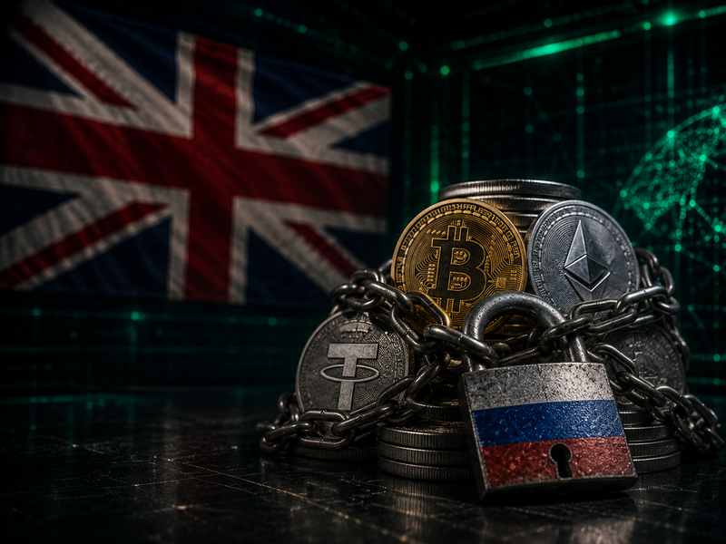 Inggris Sanksi 18 Perusahaan Kripto Terafiliasi Rusia