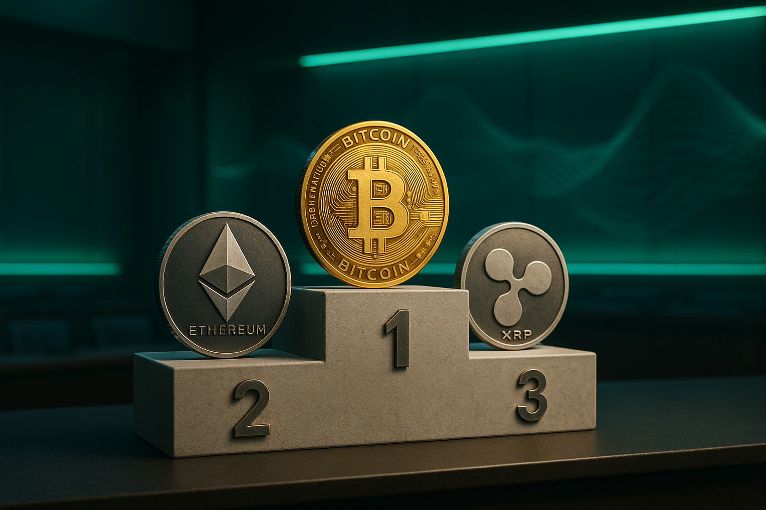 Kapitalisasi Pasar Kripto Capai $4 Triliun, XRP Naik Jadi Aset Ketiga Terbesar