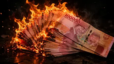 Rupiah Tembus Rp18.100 per Dolar AS, Pengamat Sebut Alarm Bahaya Ekonomi Indonesia