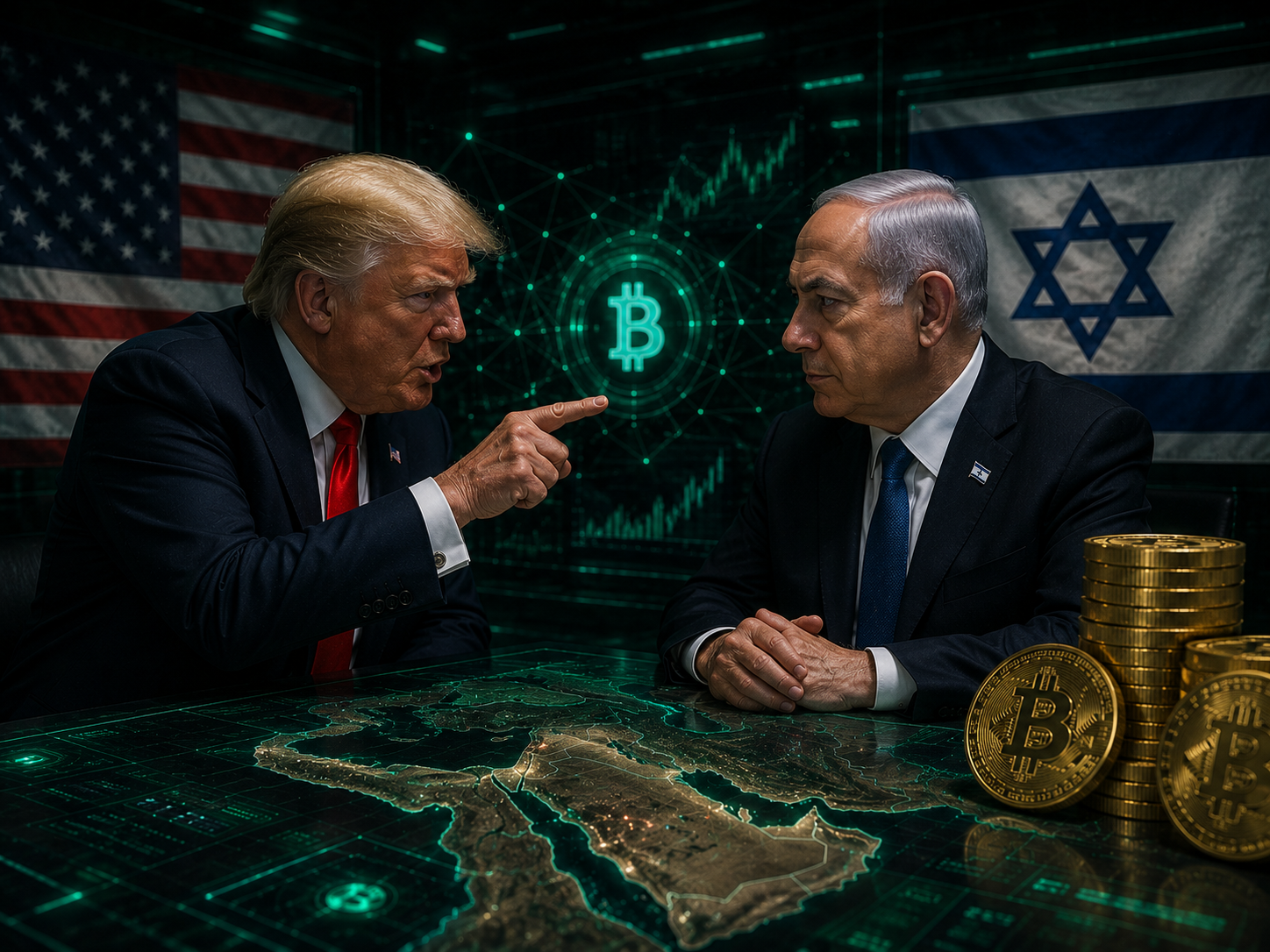Trump Tegaskan Israel Harus Terima Kesepakatan AS-Iran, Bitcoin Naik ke $64.000