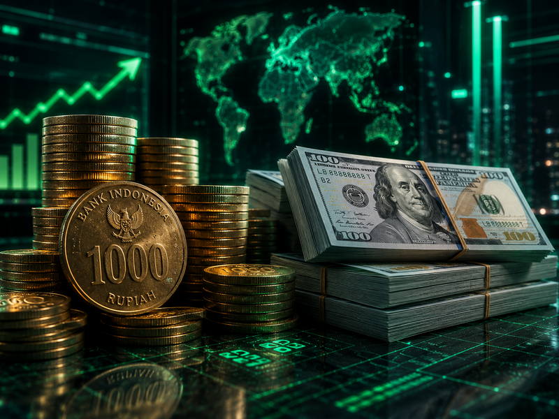 Dolar AS Sentuh Rp18.200, Tekanan Sentimen Global Masih Berlanjut