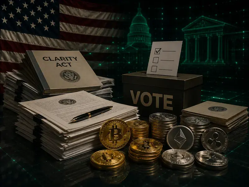 ​Serikat Industri Kripto AS Desak Senat Agar Segera Sahkan Clarity Act