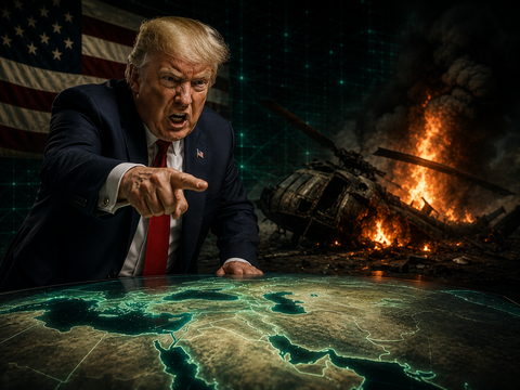 Helikopter AS Ditembak Jatuh Iran, Trump Serukan Serangan Balasan