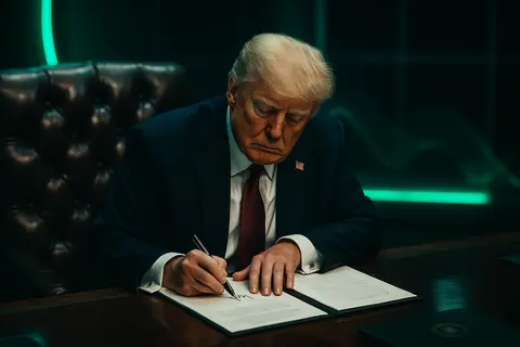 Donald Trump Resmikan Undang-Undang Kripto ‘Genius Act’ Jadi Hukum