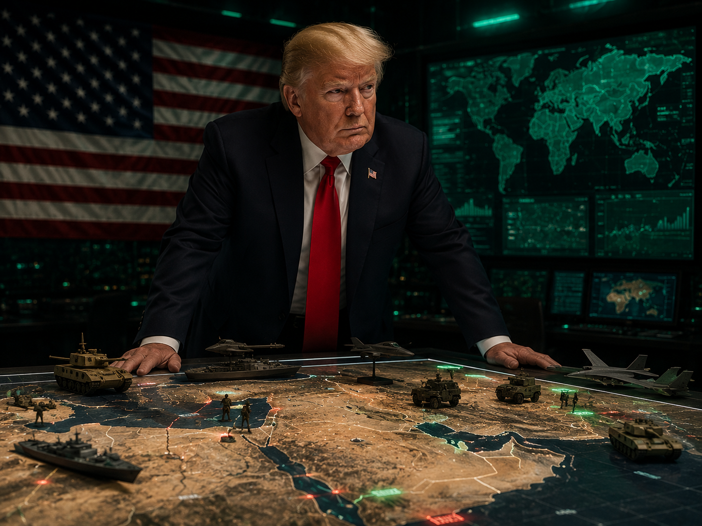Trump Deklarasikan AS akan Gempur Iran Hari Ini
