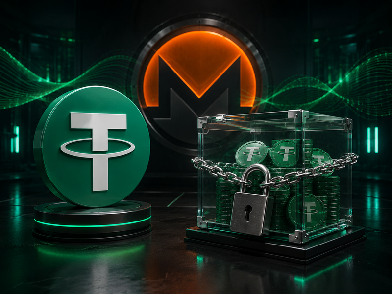 Tether Bekukan $72 Juta di Jaringan Tron Terkait Lonjakan Harga Monero