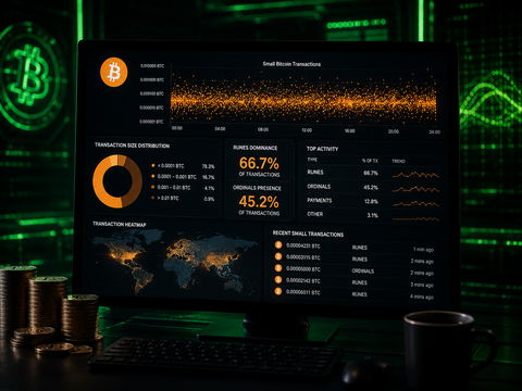 Dipicu Runes dan Ordinals, Transaksi Skala Kecil Kuasai 80% Jaringan Bitcoin