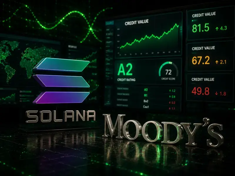 Solana Jadi Blockchain Pertama yang Integrasikan Penilaian Kredit Moody's
