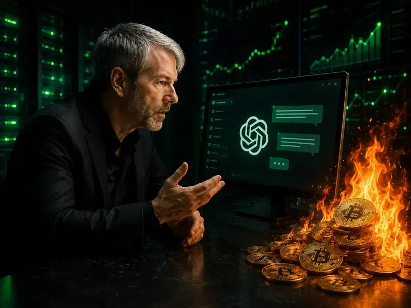 Michael Saylor Akui Rancang Saham Preferen STRC Pakai Bantuan ChatGPT