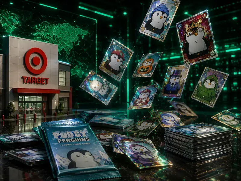 Pudgy Penguins Perluas Akses Retail, Kartu Vibes Season 3 Resmi Masuk Target