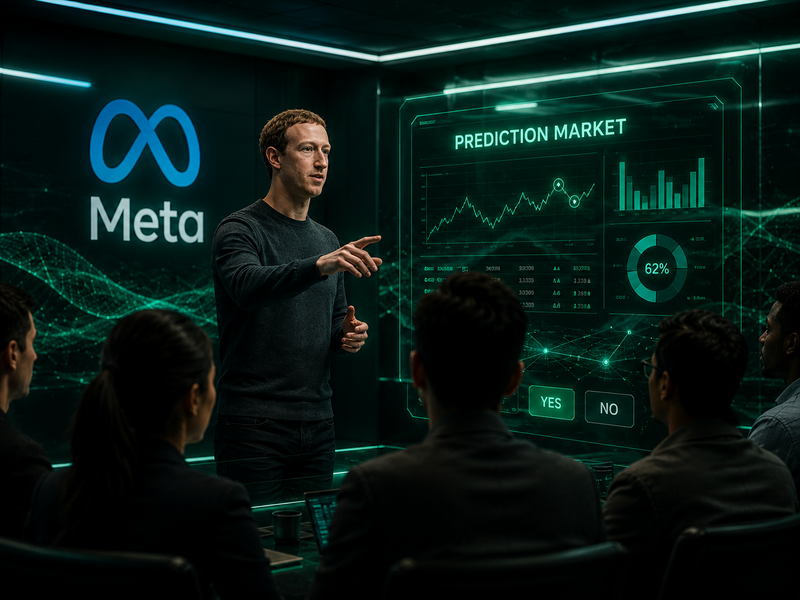 Mark Zuckerberg Garap "Arena", Pasar Prediksi dengan Sistem Poin Digital