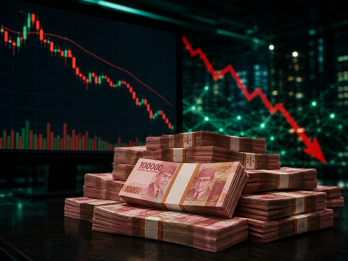 Rupiah Kembali Melemah ke Rp17.949 per Dolar AS