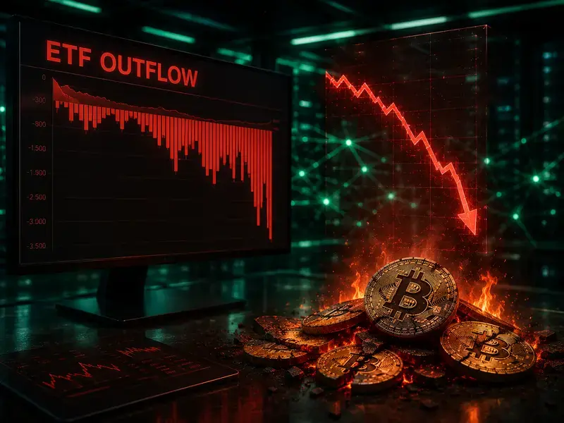 Rekor Terburuk, ETF Bitcoin AS Catat Outflow $6,4 Miliar Sebulan Terakhir