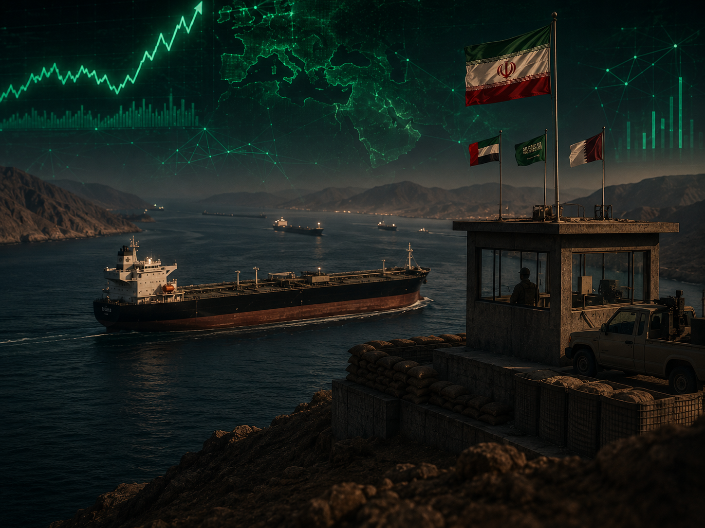 Iran Berencana Gandeng Negara Teluk Pungut Tarif Selat Hormuz