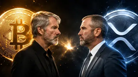 CEO Ripple Sebut Strategi Michael Saylor Jadi Beban Baru bagi Pasar Kripto
