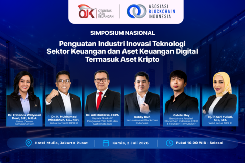 OJK Bersama ABI Gelar Simposium Nasional Bahas Masa Depan Kripto dan Keuangan Digital Indonesia