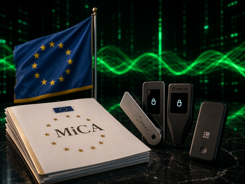 Dampak Regulasi MiCA Eropa, Permintaan Cold Wallet Diprediksi Melonjak