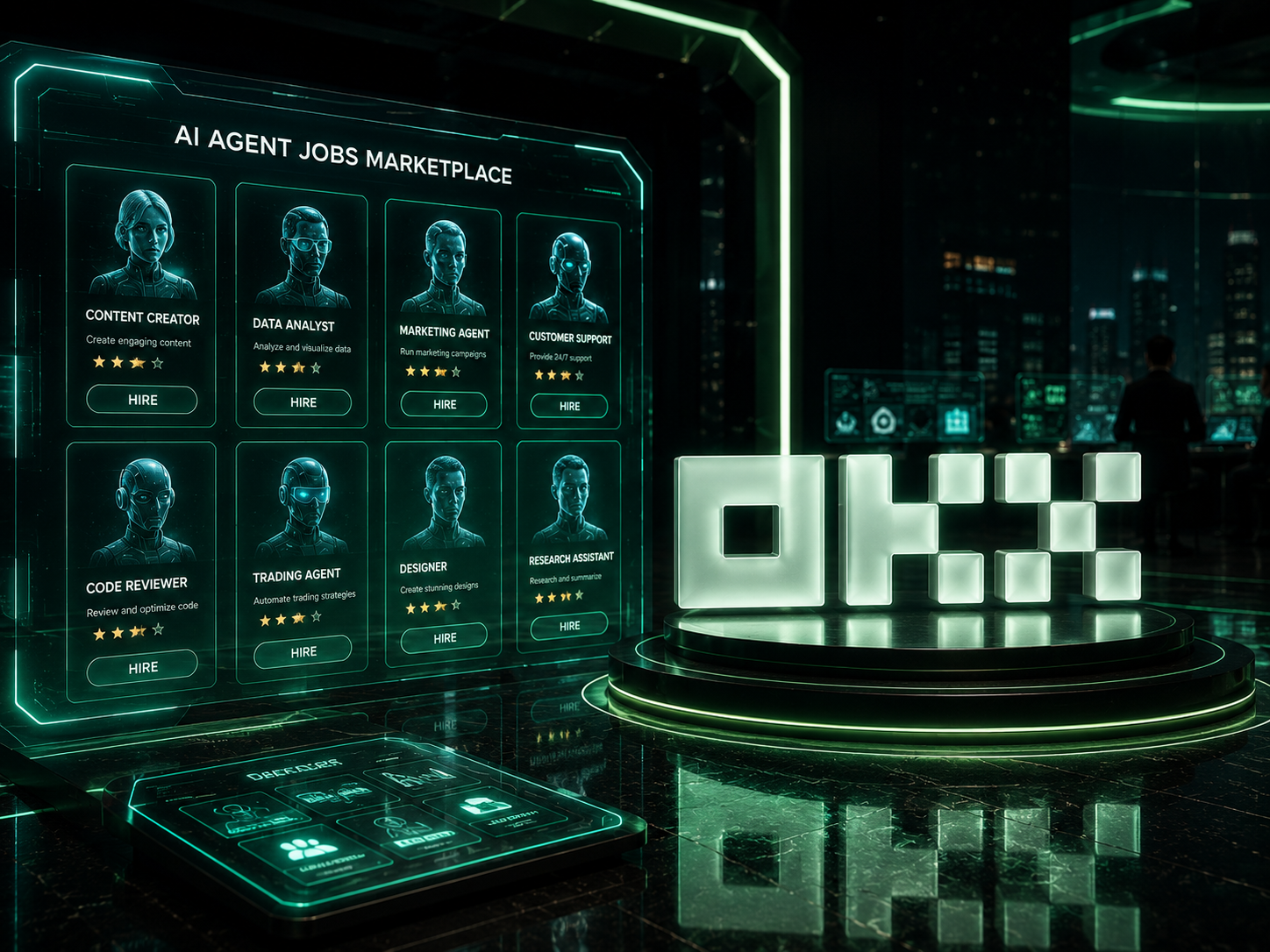 Bukan untuk Manusia, OKX Luncurkan Marketplace Pekerjaan untuk AI Agent