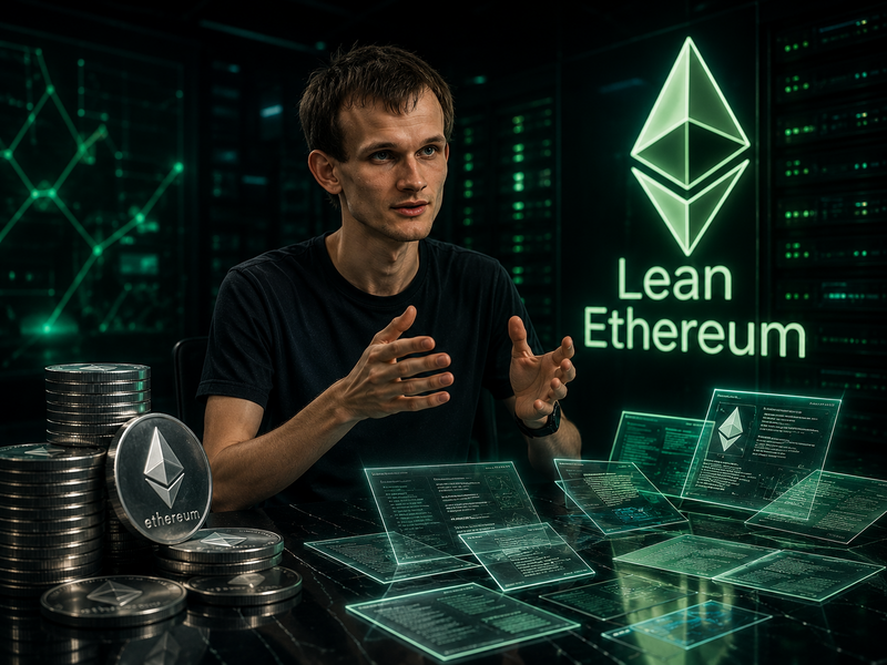Vitalik Buterin Rilis Blueprint 'Lean Ethereum', Rombak Protokol demi Efisiensi Jangka Panjang
