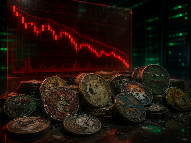 Dominasi Memecoin Turun, Holder Jangka Panjang Hilang