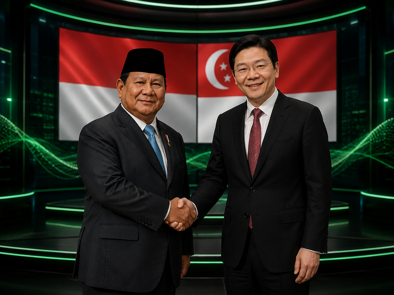 Tegaskan Komitmen Investasi di Indonesia, PM Singapura Sebut Masa Depan RI-Singapura Saling Terkait