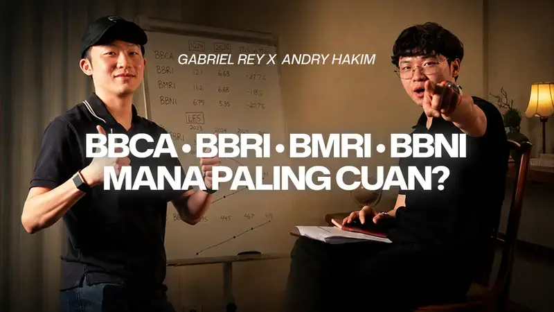 Kelas Bersama Pak Rey Ft. Andry Hakim Bahas Peluang Cuan dari Saham Big Banks