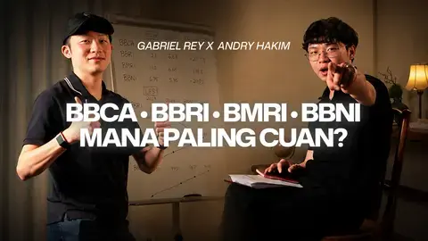 Kelas Bersama Pak Rey Ft. Andry Hakim Bahas Peluang Cuan dari Saham Big Banks