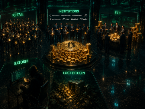 Meski Minat Institusi Meningkat, Ritel Masih Dominasi 66,1% Kepemilikan Bitcoin