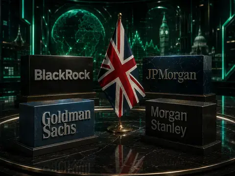 Inggris Gandeng BlackRock hingga JPMorgan Bikin Satgas Tokenisasi
