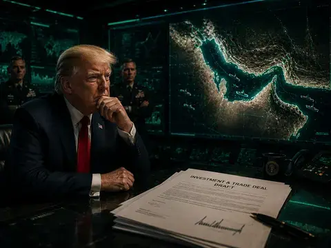 Trump Hapus Biaya Kargo 20% Selat Hormuz, Ganti dengan Kesepakatan Investasi