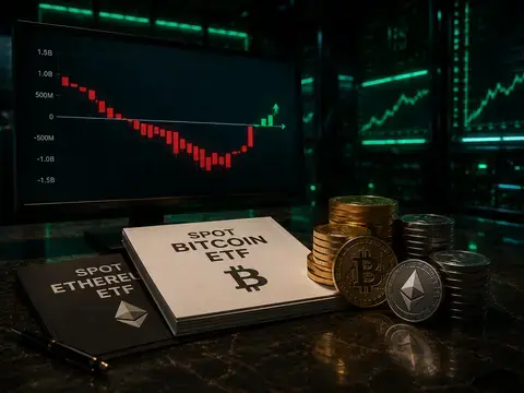 Spot Bitcoin ETF Catat Arus Masuk Setelah 8 Minggu Tren Negatif