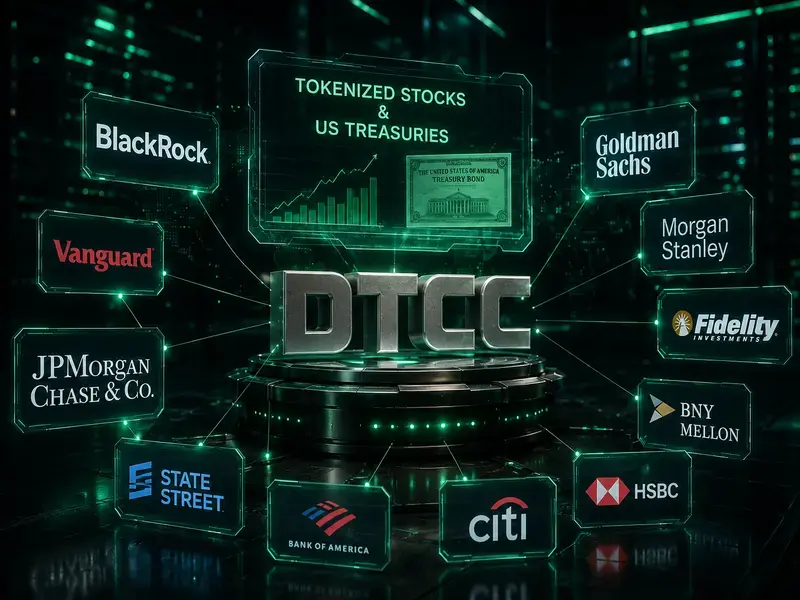 Resmi! DTCC Mulai Tokenisasi Saham bersama BlackRock, Vanguard, dan JPMorgan