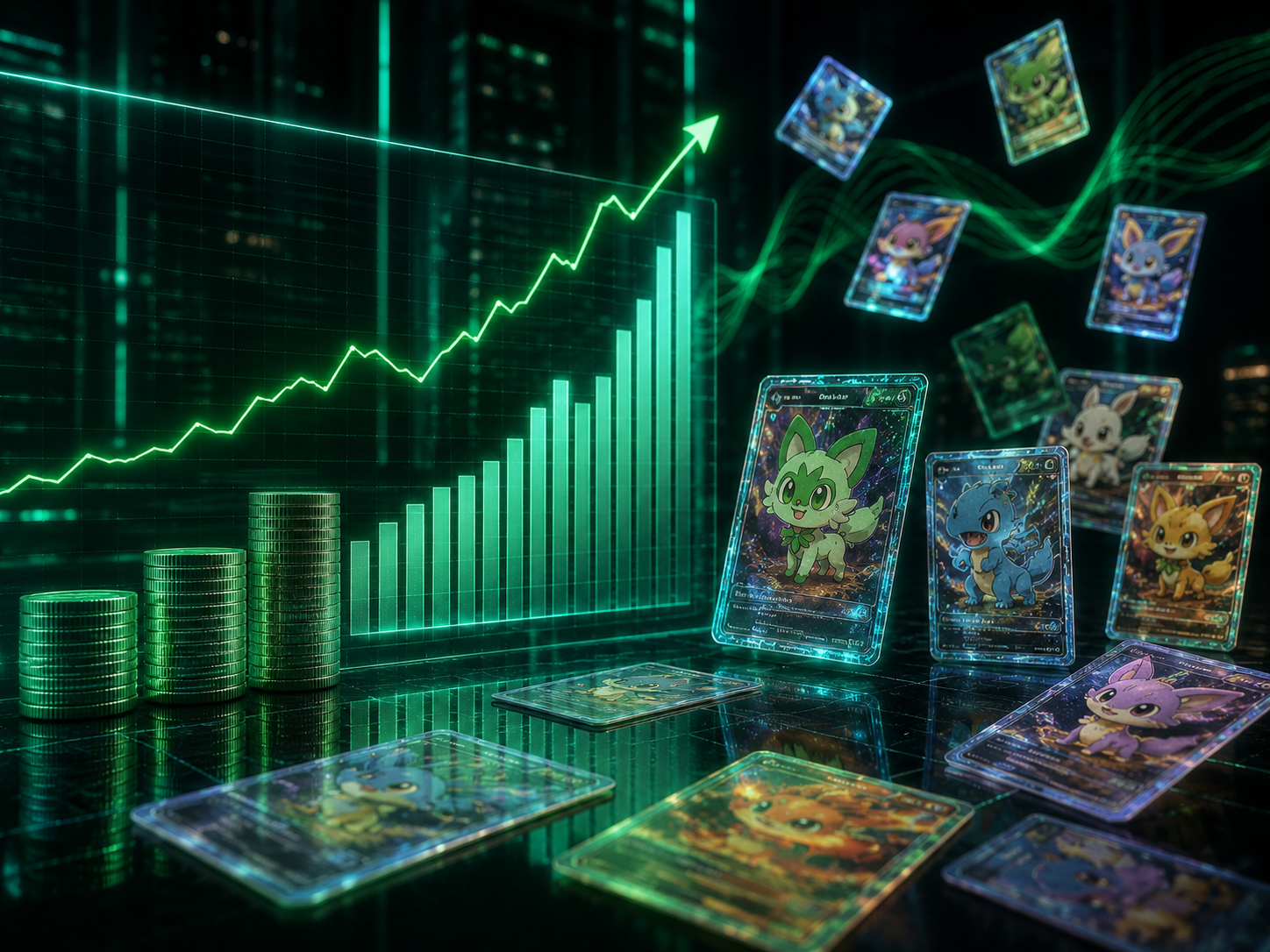 Volume Trading Kartu Pokemon On-chain Melonjak di Tengah Lesunya Market Kripto